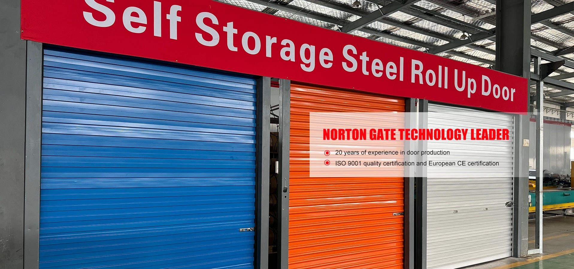 Self Station Stahl Rolling Door Factory