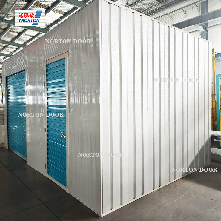 Stahl-Selbst-Storage-Einheit mit Roll-Up-Tür